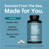 NEOCELL Double Strength Marine Collagen bottle with Bio-Peptides and Hyaluronic Acid, showing two caplets.