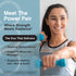Smiling woman exercising with dumbbells. Graphic states: 'Meet The Power Pair', Physical Performance*, Muscular Strength*, Healthy Hair, Skin & Nails*.