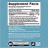 Supplement Facts panel detailing ingredients for NCL NAD Collagen Resveratrol 60 Capsules.