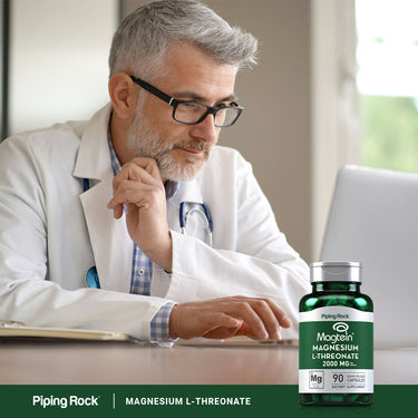 Magnesium L-Threonate  Magtein, 90 Quick Release Capsules