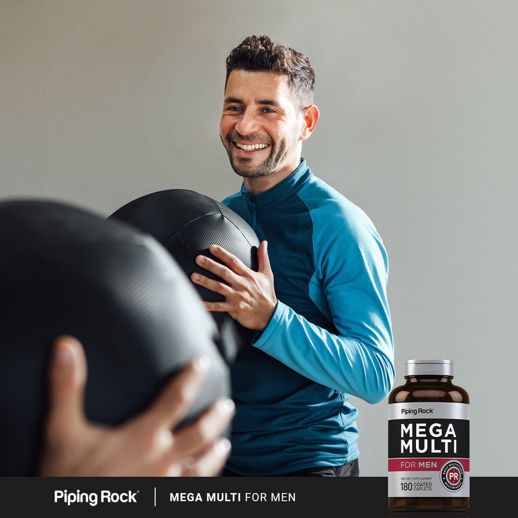 Mega Multiple for Men, 180 Coated Caplets