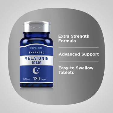 Melatonin, 10 mg, 120 Tablets