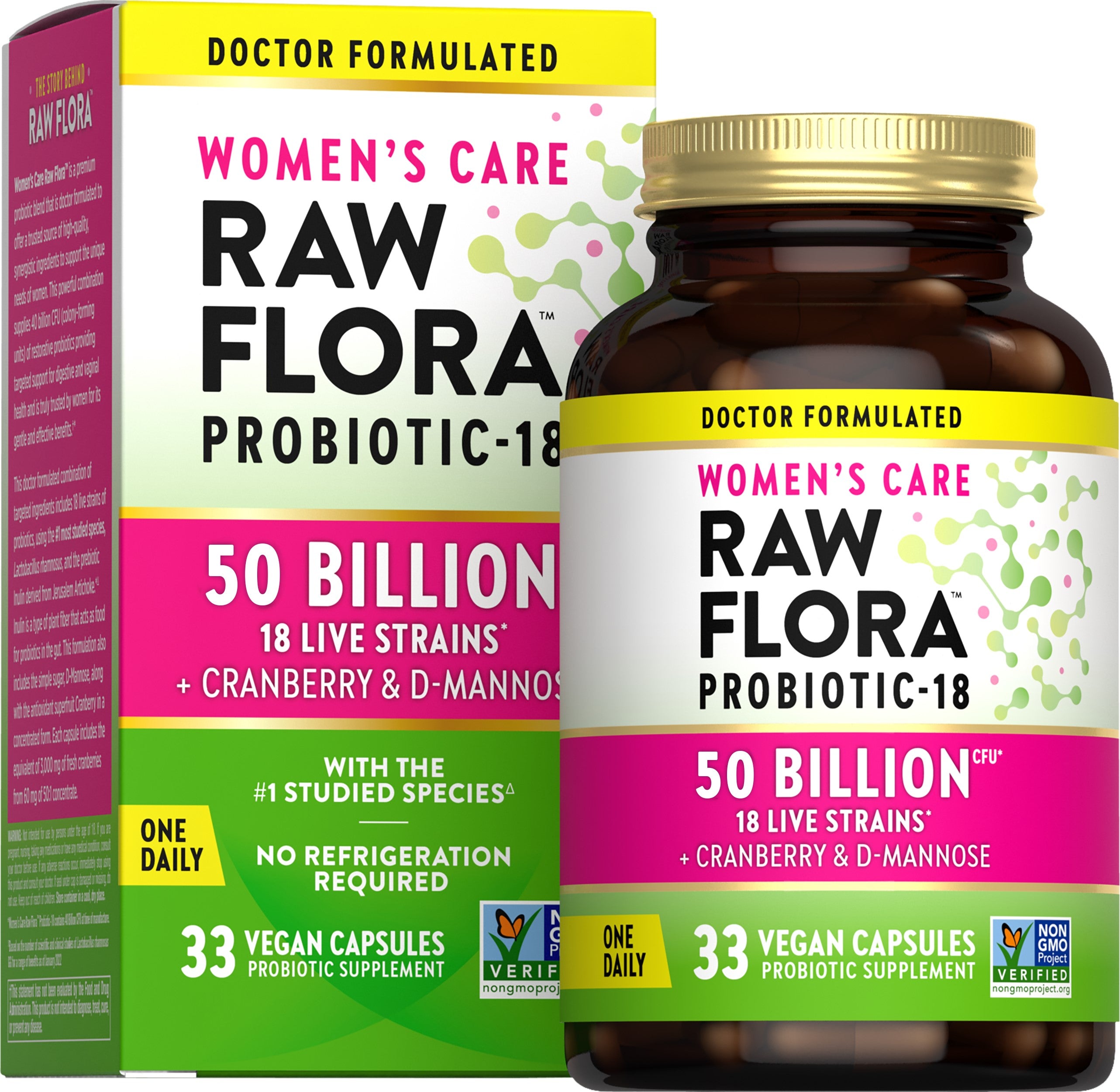 Women's Care Probiotic - 50 Billion CFU