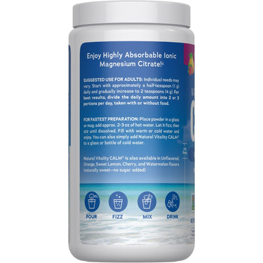CALM Powder Raspberry-Lemon, 16 oz (453 g)