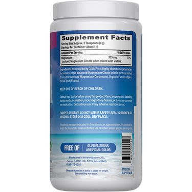 CALM Powder Raspberry-Lemon, 16 oz (453 g)