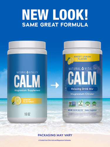 CALM Powder Sweet Lemon, 16 oz (453 g)