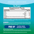 Supplement Facts for NV Calm Plus Calcium Unflavored, 16 oz bottle.