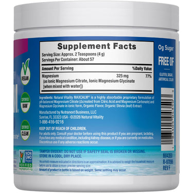 CALM Powder Raspberry-Lemon, 8 oz (227 g)