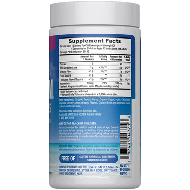 CALM Gummies Raspberry-Lemon Flavor, 60 Tasty Gummies