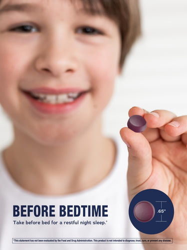 CALM Kids Sleep with Melatonin Gummies Berry Flavor, 60 Tasty Gummies
