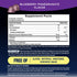 Supplement Facts panel showing ingredients for NV Sleep Gummies with Magnesium and Melatonin.