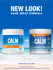 Natural Vitality Calm Orange 8 oz Powder tubs showing both old and new packaging designs.