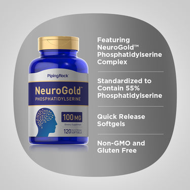 NeuroGold Phosphatidylserine, 100 mg, 120 Quick Release Softgels