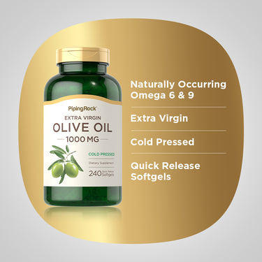 Olive Oil, 1000 mg, 240 Quick Release Softgels
