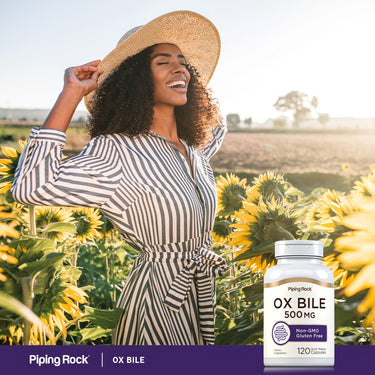 Ox Bile, 500 mg (per serving), 120 Quick Release Capsules