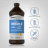 Liquid Omega-3 (Natural Lemon), 4580 mg (per serving), 16 fl oz (473 mL) Bottle
