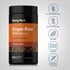 Ginger Root bottle with icons indicating Gluten & Wheat Free, Milk & Lactose Free, Soy Free, Non-GMO, and No Artificial Additives.