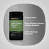 Product highlights graphic stating Freeze Dried, From Pristine Shores of New Zealand, Quick Release Capsules.