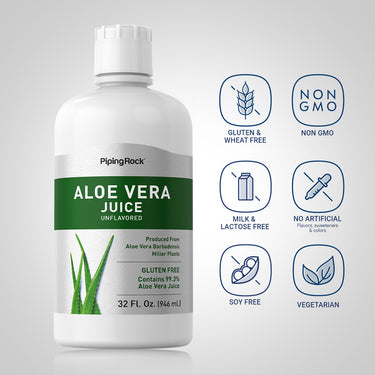 Aloe Vera Juice, 32 fl oz (946 mL) Bottle