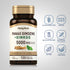 Panax Ginseng + Ginkgo, 5000 mg (per serving), 120 Vegetarian Capsules