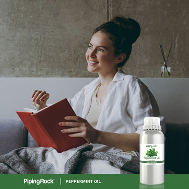 Peppermint Pure Essential Oil (GC/MS Tested), 16 fl oz (473 mL) Canister