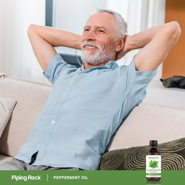 Peppermint Pure Essential Oil (Lab Tested), 2 fl oz (59 mL) Bottle