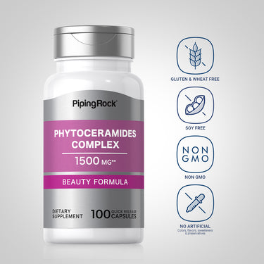 Phytoceramides Complex, 1500 mg, 100 Quick Release Capsules