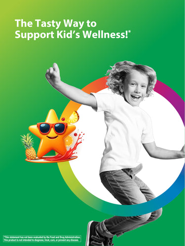 Kid’s One Multi + Real Food Nutrients Fruit Punch, 90 Chewable Vegan Tablets