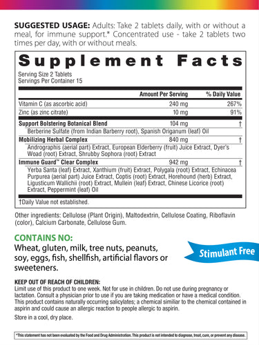 Counter Attack, 30 Vegan Caplets