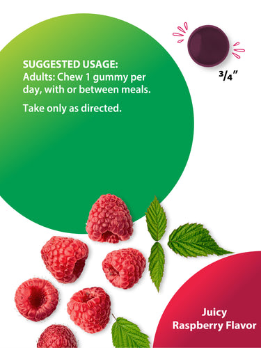 Berry D-Licious D3 2,500 IU Gummies, 50 Vegetarian Gummies