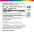 Panel showing Supplement Facts for Astaxanthin 12 mg, 60 Softgels.