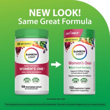 Women's One + Real Food Nutrients, 150 Vegetarian Caplets