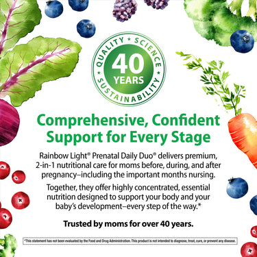 Prenatal Daily Duo Multivitamin & DHA, 2 Bottles 30 Day Supply