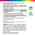 Supplement Facts panel showing details for Astaxanthin 5 mg in a bottle of 60 softgels.
