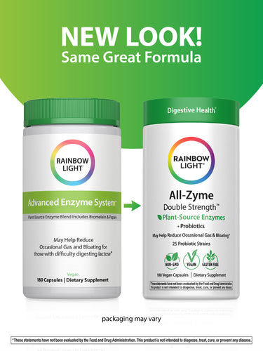 All-Zyme Double Strength, 180 Vegan Capsules