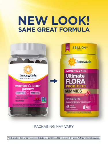 Ultimate Flora Women's Care Probiotic Gummies, 48 Vegan Gummies