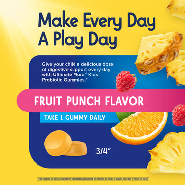 Ultimate Flora Kids Probiotic Gummies, 30 Berry-licious Gummies