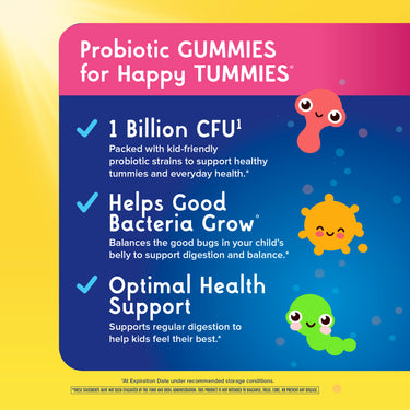 Ultimate Flora Kids Probiotic Gummies, 30 Berry-licious Gummies