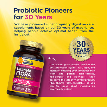 Ultimate Flora Women's Care Probiotic 25 Billion, 30 Delayed Release Vegan Caps