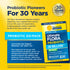 RenewLife Ultimate Flora Extra Care Probiotic Go Pack with 30 Billion CFU in 30 delayed release vegan capsules.