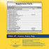 Supplement Facts panel for Men's Care 50 Billion, 30 Vegetarian Capsules.