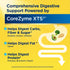 Product highlights graphic stating Helps Digest Carbs, Fiber & Sugar*, Helps Digest Fat *, Helps Digest Protein*