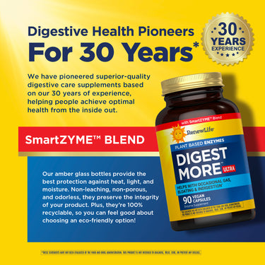 DigestMore Ultra Enzymes, 90 Vegan Capsules
