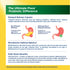 Product highlights graphic stating Delayed Release Capsules, Microbiome Optimal Balance with Bifidobacteria, 31 beneficial probiotic strains.