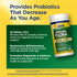 RenewLife Ultimate Flora Adult 50+ Probiotic with 30 Billion CFU in 60 delayed-release vegan capsules.