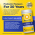 RenewLife Daily Balance Probiotic + Prebiotic, 60 Vegetarian Capsules. 20 Billion CFU, 20 Diverse Strains, USDA Organic, Non-GMO.