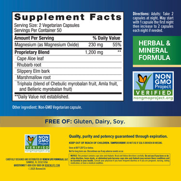 Cleanse More Overnight Formula, 100 Vegetarian Capsules