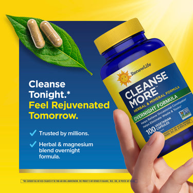 Cleanse More Overnight Formula, 100 Vegetarian Capsules