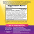 Supplement Facts for Renew Life Ultimate Flora Kids 3 Billion, 60 Chewable Tablets.