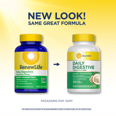 Daily Digestive Prebiotic Fiber, 150 Vegetarian Capsules